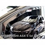 Mitsubishi Asx 5D 2022+ ​​ Σετ Ανεμοθραυστες Αυτοκινητου Απο Ευκαμπτο Φιμε Πλαστικο Heko - 4 ΤΕΜ.