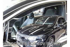 Mercedes Eqs Suv 5D 2022+​ Ζευγαρι Ανεμοθραυστες Απο Ευκαμπτο Φιμε Πλαστικο Heko - 2 ΤΕΜ.