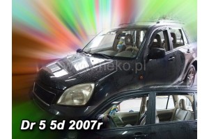 Dr 5 Motor 5D 2007+ Σετ Ανεμοθραυστες Αυτοκινητου Απο Ευκαμπτο Φιμε Πλαστικο Heko - 4 ΤΕΜ.