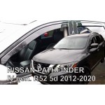 Nissan Pathfinder Iv R52 5D 2012-2020 Σετ Ανεμοθραυστες Αυτοκινητου Απο Ευκαμπτο Φιμε Πλαστικο Heko - 4 ΤΕΜ.