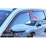 Ανεμοθραυστες Για Honda CR-V 5D 2022+ΣΕΤ Αυτοκινητου Απο Ευκαμπτο Φιμε Πλαστικο Heko - 4 ΤΕΜ.