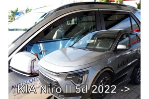 Kia Niro 5D 2022+ΣΕΤ Ανεμοθραυστες Αυτοκινητου Απο Ευκαμπτο Φιμε Πλαστικο Heko - 4 ΤΕΜ.