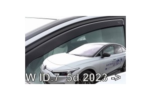 Ανεμοθραυστες Για Vw ID.7 5D 2023+ Ζευγαρι Απο Ευκαμπτο Φιμε Πλαστικο Heko - 2 ΤΕΜ.