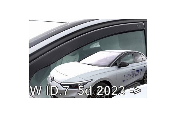 Ανεμοθραυστες Για Vw ID.7 5D 2023+ Ζευγαρι Απο Ευκαμπτο Φιμε Πλαστικο Heko - 2 ΤΕΜ.