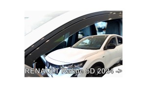 Ανεμοθραυστες Για Renault Rafale 5D 2024+ Σετ Αυτοκινητου Απο Ευκαμπτο Φιμε Πλαστικο Heko - 4 ΤΕΜ.