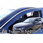 Ανεμοθραυστες Για Vw Tiguan 5D 2024+ Ζευγαρι Απο Ευκαμπτο Φιμε Πλαστικο Heko - 2 ΤΕΜ.