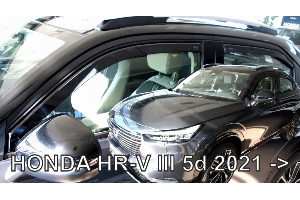 Honda Hrv 5D 2021+ Σετ Ανεμοθραυστες Αυτοκινητου Απο Ευκαμπτο Φιμε Πλαστικο Heko - 4 ΤΕΜ.