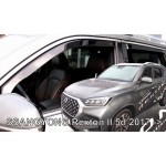 Ssangyong Rexton 5D 2017+ Σετ Ανεμοθραυστες Αυτοκινητου Απο Ευκαμπτο Φιμε Πλαστικο Heko - 4 ΤΕΜ.