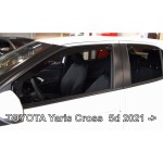 Toyota Yaris Cross 5D 2021+ΣΕΤ Ανεμοθραυστες Αυτοκινητου Απο Ευκαμπτο Φιμε Πλαστικο Heko - 4 ΤΕΜ.