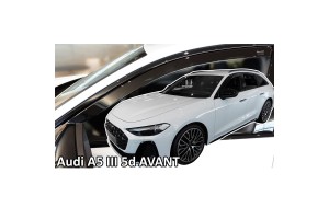 Ανεμοθραυστες Για Audi A5 B10 5D 2024+ Ζευγαρι Απο Ευκαμπτο Φιμε Πλαστικο Heko - 2 Τεμ