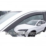 Ανεμοθραυστες Για Byd Seal U 5D 2023+ Σετ Αυτοκινητου Απο Ευκαμπτο Φιμε Πλαστικο Heko - 4 ΤΕΜ.