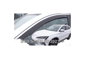 Ανεμοθραυστες Για Byd Seal U 5D 2023+ Ζευγαρι Απο Ευκαμπτο Φιμε Πλαστικο Heko - 2 ΤΕΜ.