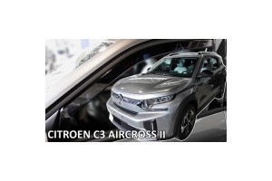 Ανεμοθραυστες Για Citroen C3 Iv 5D 2024+ / E-C3 Iv 5D 2024+ Ζευγαρι Απο Ευκαμπτο Φιμε Πλαστικο Heko - 2 ΤΕΜ.