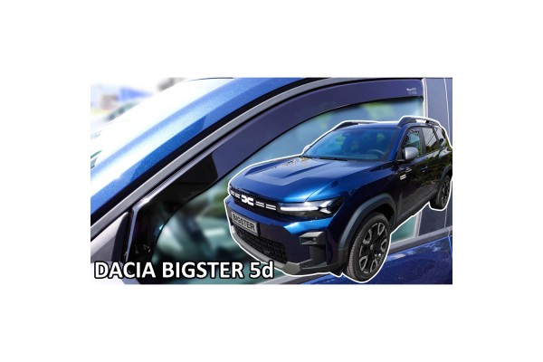 Ανεμοθραυστες Για Dacia Bigster 5D 2024+ Ζευγαρι Απο Ευκαμπτο Φιμε Πλαστικο Heko - 2 Τεμ