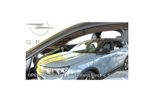 Ανεμοθραυστες Για Opel Grandland Ii Ηλεκτρικο 5D 2024+ Ζευγαρι Απο Ευκαμπτο Φιμε Πλαστικο Heko - 2 ΤΕΜ.