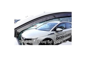 Ανεμοθραυστες Για Skoda Elroq 5D 2025+ Ζευγαρι Απο Ευκαμπτο Φιμε Πλαστικο Heko - 2 Τεμ