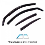Ανεμοθραυστες Για Alfa Romeo Junior 5D 2024+ Set Απο Ευκαμπτο Φιμε Πλαστικο Heko - 4 ΤΕΜ.