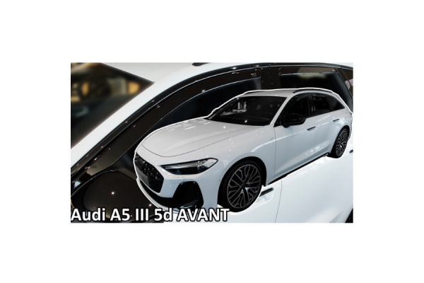 Ανεμοθραυστες Για Audi A5 3 (B10) 5D 2024+ Σετ Αυτοκινητου Απο Ευκαμπτο Φιμε Πλαστικο Heko - 4 ΤΕΜ.