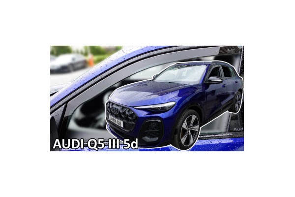 Ανεμοθραυστες Για Audi Q5 3 (GU) 5D 2024+ Σετ Αυτοκινητου Απο Ευκαμπτο Φιμε Πλαστικο Heko - 4 ΤΕΜ.