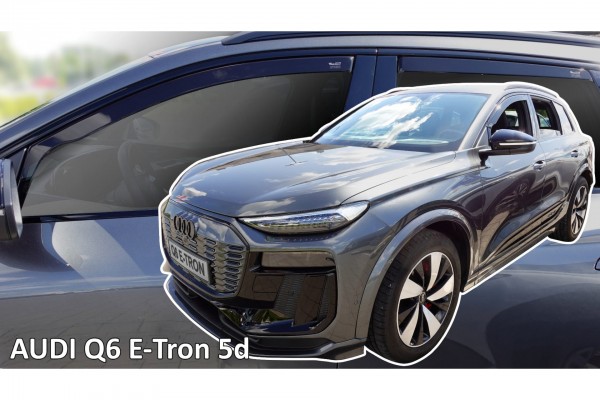 Audi Q6 5D E-TRON 2023+ Σετ Ανεμοθραυστες (4ΤΕΜ) Audi Q6 5D E-TRON 2023+ Σετ Ανεμοθραυστες (4ΤΕΜ)