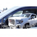 Ανεμοθραυστες Για Gmc Sierra V 4D 2018+ Σετ Αυτοκινητου Απο Ευκαμπτο Φιμε Πλαστικο Heko - 4 ΤΕΜ.