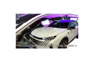 Ανεμοθραυστες Για Peugeot 3008 Iii 5D 2023+ / E-3008 Iii 5D 2023+ Σετ Αυτοκινητου Απο Ευκαμπτο Φιμε Πλαστικο Heko - 4 ΤΕΜ.