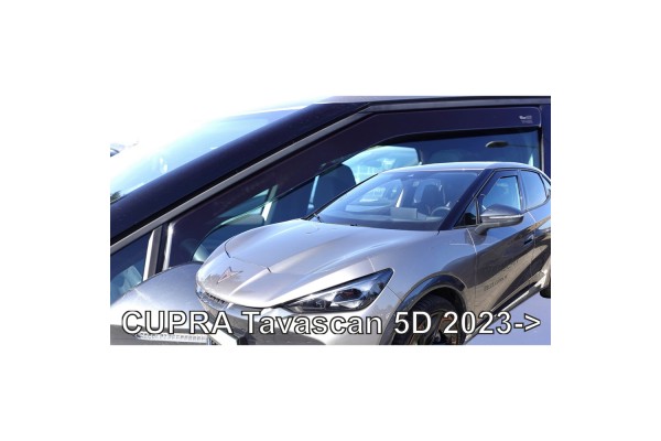 Ανεμοθραυστες Για Cupra Tavascan 5D 2023+ Σετ Αυτοκινητου Απο Ευκαμπτο Φιμε Πλαστικο Heko - 4 ΤΕΜ.