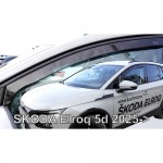 Ανεμοθραυστες Για Skoda Elroq 5D 2025+ Σετ Αυτοκινητου Απο Ευκαμπτο Φιμε Πλαστικο Heko - 4 ΤΕΜ.