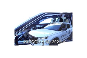 Ανεμοθραυστες Για Jaecoo 7 5D 2023+ Σετ Αυτοκινητου Απο Ευκαμπτο Φιμε Πλαστικο Heko - 4 ΤΕΜ.