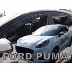 Ανεμοθραυστες Για Ford Puma 5D 2019+ Σετ Αυτοκινητου Απο Ευκαμπτο Φιμε Πλαστικο Heko - 4 ΤΕΜ.