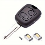 Ανταλλακτικο Κλειδι Για Citroen Με Καλυμμα 2 Κουμπιων - 1 ΤΕΜ.