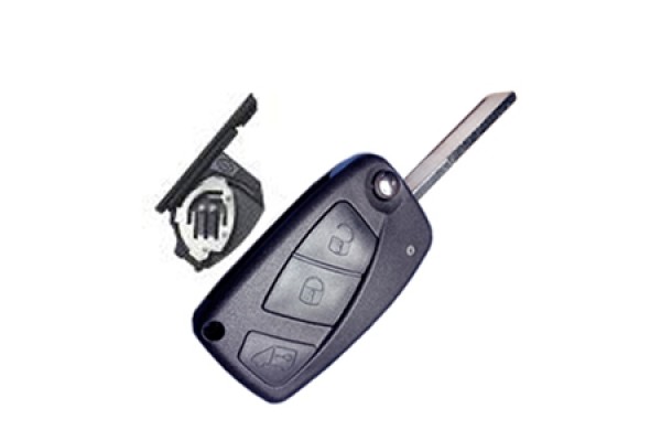 Fiat Αναδιπλουμενο Ανταλλακτικο Κλειδι Με Καλυμμα 3 Κουμπιων Dga - 1 ΤΕΜ. Fiat Αναδιπλουμενο Ανταλλακτικο Κλειδι Με Καλυμμα 3 Κουμπιων Dga - 1 ΤΕΜ.