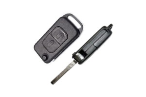 Ανταλλακτικο Κλειδι Για Mercedes Αναδιπλουμενο Με Καλυμμα 2 Κουμπιων / Λαμα 6 (ΧΩΡΙΣ ΚΛΕΙΔΙ) Dga - 1 ΤΕΜ.