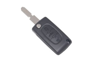 Peugeot Αναδιπλουμενο Ανταλλακτικο Κλειδι Με Καλυμμα 3 Κουμπιων / Λαμα HU83 (ΧΩΡΙΣ Υποστηριξη ΜΠΑΤΑΡ.) Dga - 1 ΤΕΜ.