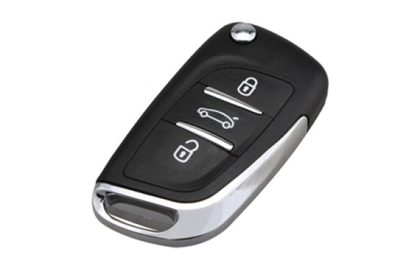 Peugeot 407 Αναδιπλουμενο Ανταλλακτικο Κλειδι Με Καλυμμα 3 Κουμπιων (ΧΩΡΙΣ Υποστηριξη ΜΠΑΤΑΡΙΑΣ) Dga - 1 ΤΕΜ.