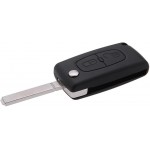 Ανταλλακτικο Κλειδι Για Peugeot 206 / 107 / 207 / 307 / 407 Citroen C2 / C3 / C4 / C5 / C6 Ανταλλακτικο Καλυμμα Χωρις Κλειδι 2 Κουμπιων - 1 ΤΕΜ.
