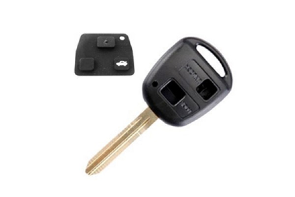 Toyota Avensis / Corolla / Celica / RAV4 / Hilux Καλυμμα Κλειδιου 2 Κουμπια Λαστιχενια Χωρις Κλειδι Dga - 1 ΤΕΜ.