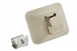 Audi A1 2011+/A3 2004+/A4 2001+/A5 2008+/Q2 2016+ Q3 2012+ Q5 2009+ Tt 2007+ Seat Exeo 2009 Κλιπ Στερεωσης Σκιαδιου Μπεζ