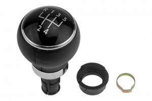 Vw Golf 5 2003+ / Golf 6 2008+ / Golf Plus 2005+ /JETTA 2006+ Πομολο Ταχυτητων Δερματινο Με Ενδειξη 5 Ταχυτητων