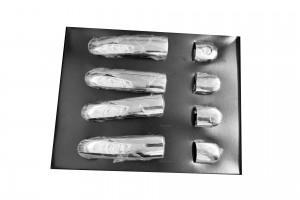 Renault Laguna Ii 4/5D 2008+ Χερουλια Πορτας Χρωμιο Μεταλλικα 4ΤΕΜ.