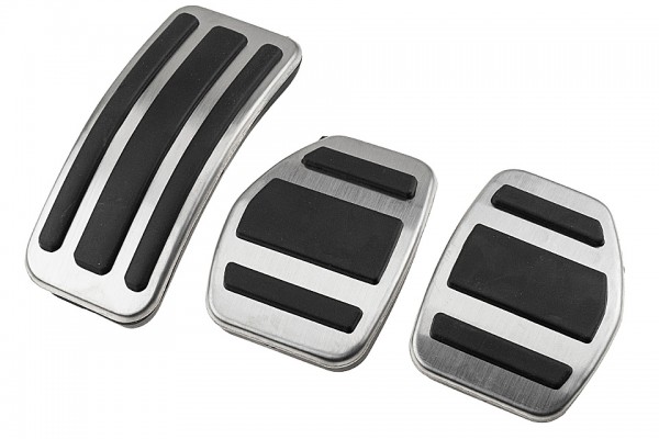 Nty - Σετ Πεντάλ Για Χειροκίνητο Κιβώτιο Για Citroen C3 / C4 / DS3 / DS4 Και Peugeot 207 / 208 / 301 / 307 / 308 / 2008 Με Αντιολισθητική Επιφάνεια Για Σταθερό Έλεγχο - 1 Σετ (EZC-PE-112)