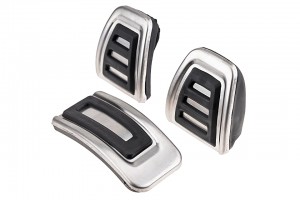 Nty - Σετ Πεντάλ Για Χειροκίνητο Κιβώτιο Για Vw Transporter T5 / T6 Με Αντιολισθητική Επιφάνεια Για Σταθερό Πάτημα Και Ακριβή Έλεγχο Σε Επαγγελματική Χρήση - 1 Σετ (EZC-VW-706)