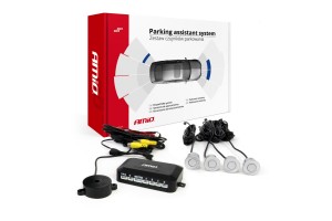 Amio - Αισθητήρας Παρκαρίσματος Amio Ps Visible 22mm Ασημί – 1 τεμ. (02990/AM)