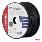 Amio - Μονόκλωνο Καλώδιο Εγκατάστασης Cca 1×1,5mm² 50m – 12/230V - 1 τεμ. (04455/AM) Amio - Μονόκλωνο Καλώδιο Εγκατάστασης Cca 1×1,5mm² 50m – 12/230V - 1 τεμ. (04455/AM)
