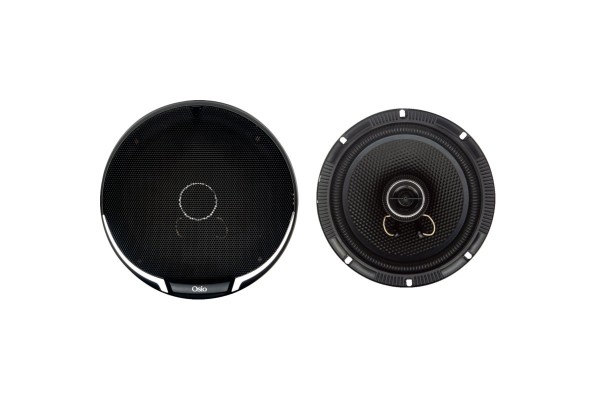 Ηχεια 2 Δρομων 6,5inc 165mm Στρογγυλα 200W 86dB Osio - 2 ΤΕΜ.