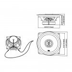 Ηχεια Jbl STAGE1 51F 5 Ιντσες 130mm 2 Δρομων / 30W RMS/ 150W Peak 2ΤΕΜ.