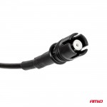 Κεραια Οροφης ANT10 25.4 Cm Με Καλωδιο 20cm Και Φισα RAKU-2 Universal Μαυρη Αμιο - 1 ΤΕΜ.