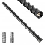 Κεραια Οροφης ANTM10 18cm Με 2 Ανταπτορες 5-6mm Μαυρη Αμιο - 1 ΤΕΜ.