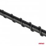 Κεραια Οροφης ANTM10 18cm Με 2 Ανταπτορες 5-6mm Μαυρη Αμιο - 1 ΤΕΜ.