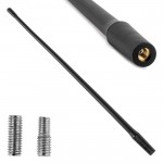 Κεραια Οροφης ANTM12 33cm Με 2 Ανταπτορες 5-6mm Μαυρη Αμιο - 1 ΤΕΜ.